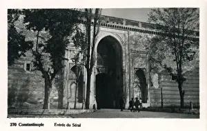 Topkapi Prints: Istanbul, Turkey - Gate of the Topkapi Palace