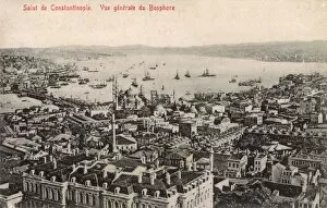Galata Collection: Istanbul, Turkey - General View looking toward the Bosphorus