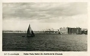 Bosphorus Prints: Istanbul, Turkey - Haydar Pasa Station