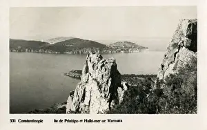 Heybeli Prints: Istanbul, Turkey - Heybeliada from Buyukada