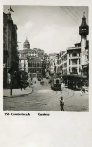 Galata Prints: Istanbul, Turkey - Merzifont Mosque, Karakoy Square
