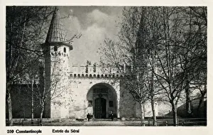 Topkapi Prints: Istanbul, Turkey - Middle Gate of the Topkapi Palace