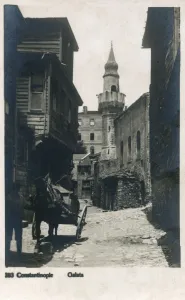 Alleyway Prints: Istanbul, Turkey - Mosque in Karabas Quarter, Tophane