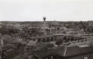 Weavers Prints: Istanbul, Turkey - Mosque of Rustem Pasha at Tahtakale