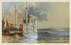 Images Dated 20th October 2020: Istanbul, Turkey - The Ortakoy Mosque