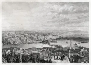 Galata Collection: Istanbul, Turkey, Ottoman Empire - Golden Horn