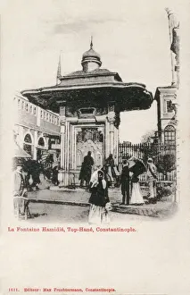 Istanbul, Turkey, Ottoman Empire - Hamidie Fountain, Tophane