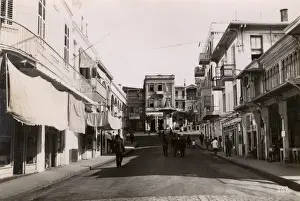 Istanbul, Turkey - Road down to the Quay - Buyukada