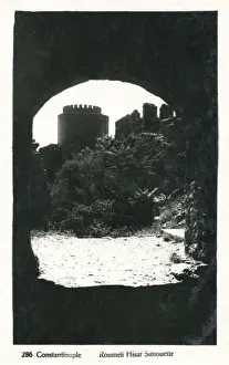Rumeli Prints: Istanbul, Turkey - Rumeli Hisari in silhouette
