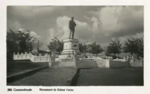 Istanbul, Turkey - Statue of Ataturk at Seraglio Point