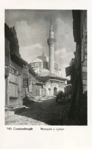 Eyub Prints: Istanbul, Turkey - Street Mosque near Eyub