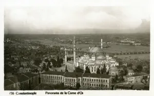 Suleyman Prints: Istanbul, Turkey - Suleymaniye Mosque & Golden Horn