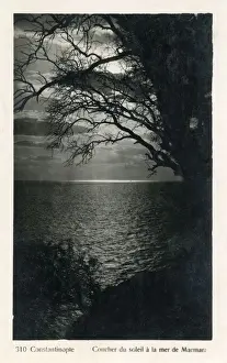 Marmara Prints: Istanbul, Turkey - Sunset on the Sea of Marmara