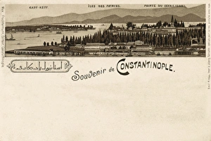 Galata Collection: Istanbul, Turkey - View of Seraglio Point from Galata Tower