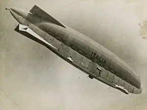 Semi Prints: Italia airship, flying over the North Pole