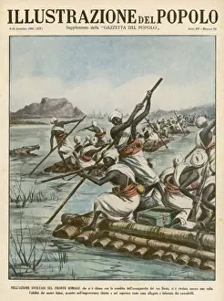 Rafts Prints: Italian Allies on Rafts