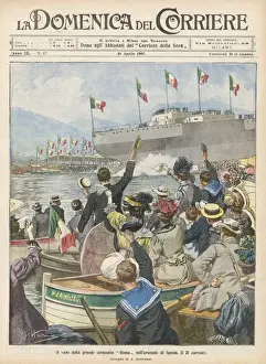 Departing Prints: ITALIAN BATTLESHIP