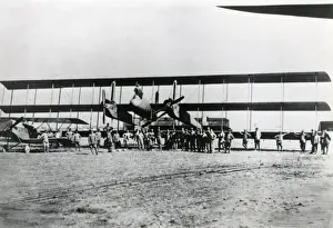 Boom Prints: Italian Caproni Ca. 4 bomber plane, WW1