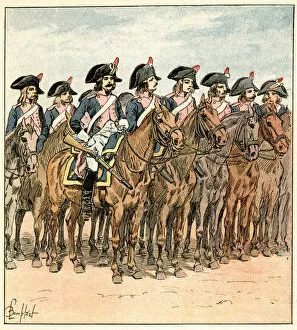 Images Dated 13th February 2019: ITALIAN CAVALRY / 1790S