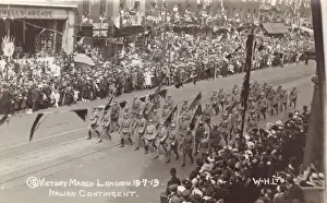 Italian Contingent - 1919 Victory Parade