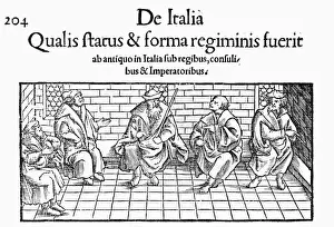 1553 Prints: Italian Court Scene