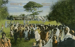 Italian exposition in Bulomererta, Somalia