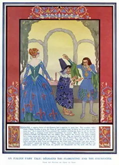 Legends Prints: An Italian Fairy Tale - Deodato the Florentine & Enchanter