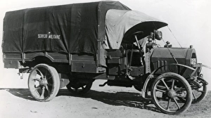 Images Dated 4th October 2011: Italian Fiat 18 BL lorry in use during WW1