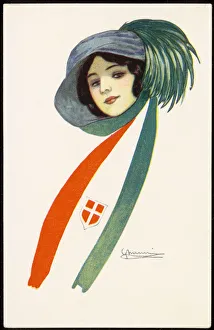 Adorned Gallery: Italian Flag-Scarf