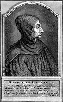 Matteo Collection: Italian Friar and Preacher Girolamo Savonarola
