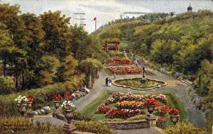 Scarborough Prints: The Italian Gardens, Scarborough, Yorkshire