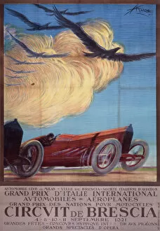 Motor Cycle Gallery: Italian Grand Prix poster
