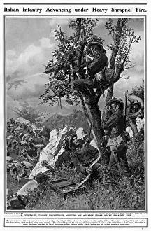 Italian Infantry advance