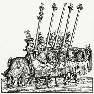 Jousts Prints: Italian knights