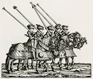 Images Dated 5th July 2018: Italian knights