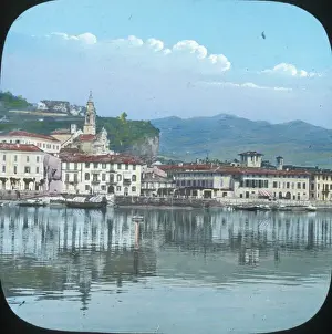 Italian Lakes - Arona from the lake