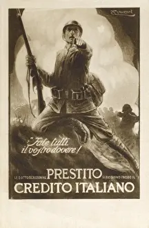 Trooper Prints: Italian Patriotic Card - Do your Duty, do your best