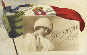 The National Flag of Italy Date: circa 1910s