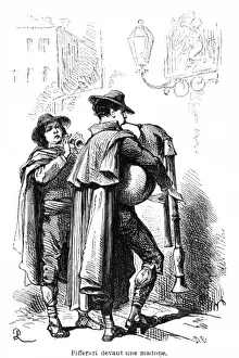 Wayside Prints: Italian Pifferari, 1869