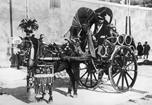 Italian Pony & Wine Cart