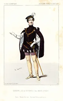 Italian tenor Italo Gardoni as Bothwell in Mary Stuart, 1844 Italian tenor Italo Gardoni as Bothwell in Mary Stuart, 1844