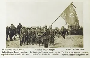 26th Prints: Italian Troops capture Ottoman Standard