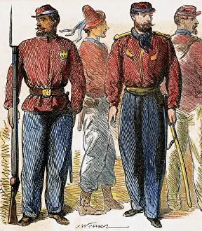 Italian Unification (1859-1924). Italian Volunteers known as