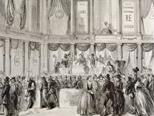 Deposed Gallery: Italian Unification (1859-1924). Vote for annexation of the