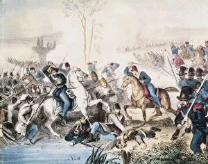 Risorgimento Gallery: Italian unification (1860).Battle of the Sesia