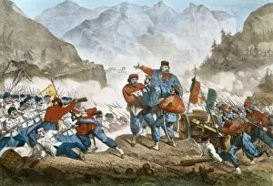 Risorgimento Gallery: Italian unification. Battle of Bezzeca (July