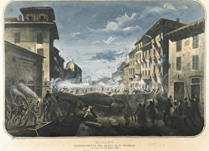 Risorgimento Gallery: Italian Unification. Insurrection of the Five Days