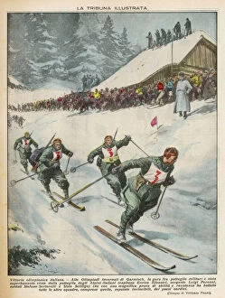 Berlin Collection: Italian victory in Berlin Winter Olympics