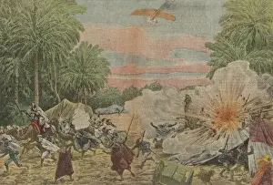 Tripoli Prints: Italians Bomb Tripoli