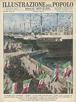 Tripoli Prints: Italians Emmigrate / Libya